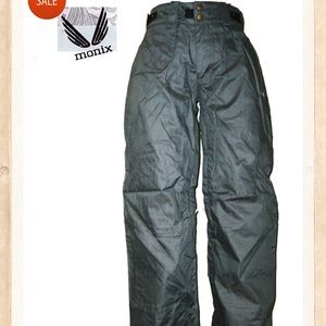 MONIX WOMENS PHASE 4 SNOWBOARD PANTS 10K DENIM-BLUE XS JK127